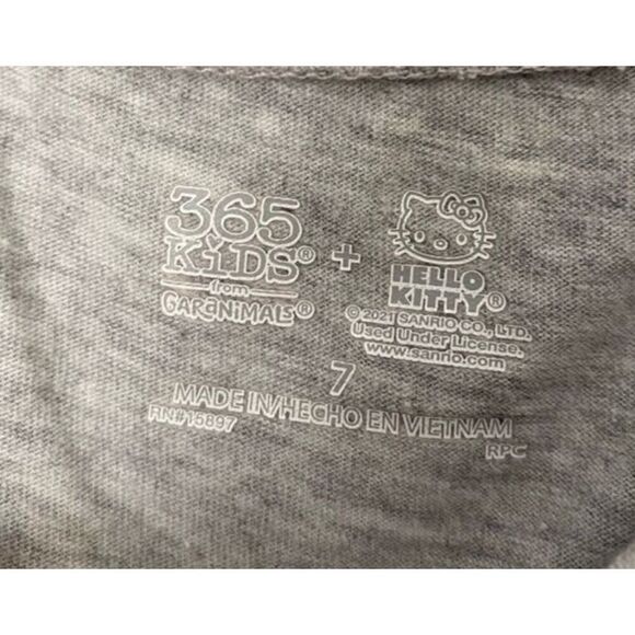 Granimals hello kitty sparkle all the way sequin long sleeve T-shirt S/7 - Picture 3 of 4